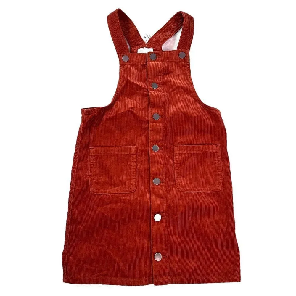 The Children's Place Girls Hot Spice Courduroy Skirtall Snap Size 10‎